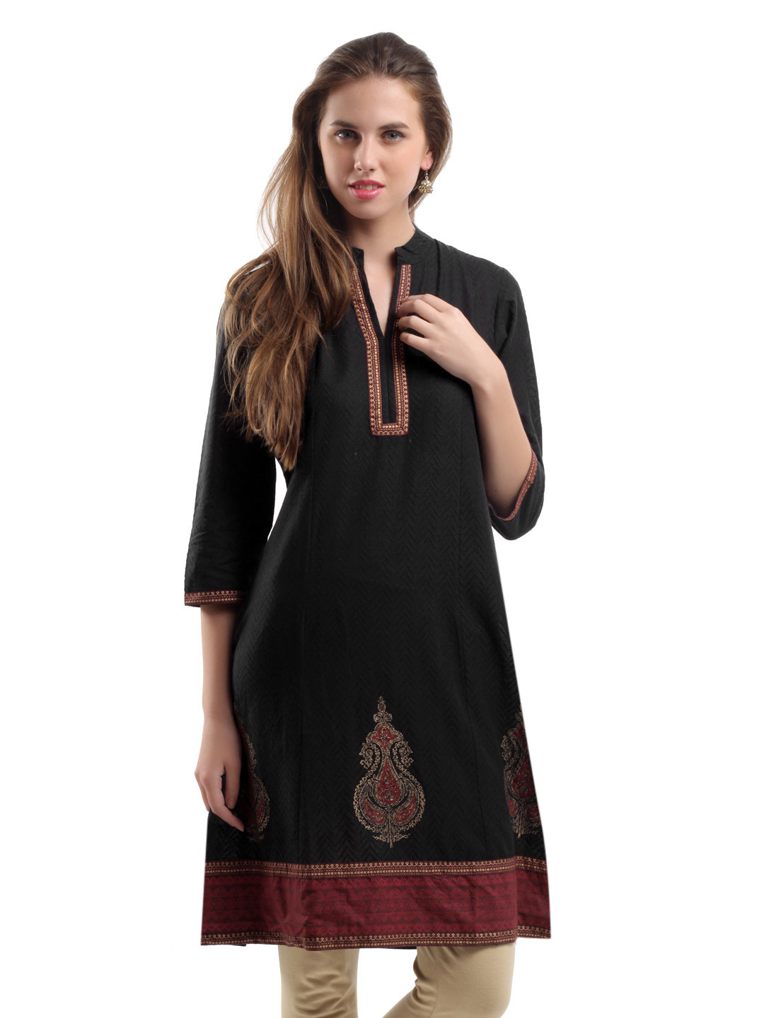 Black Kurta