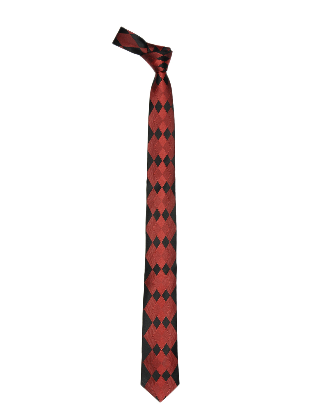 checked tie