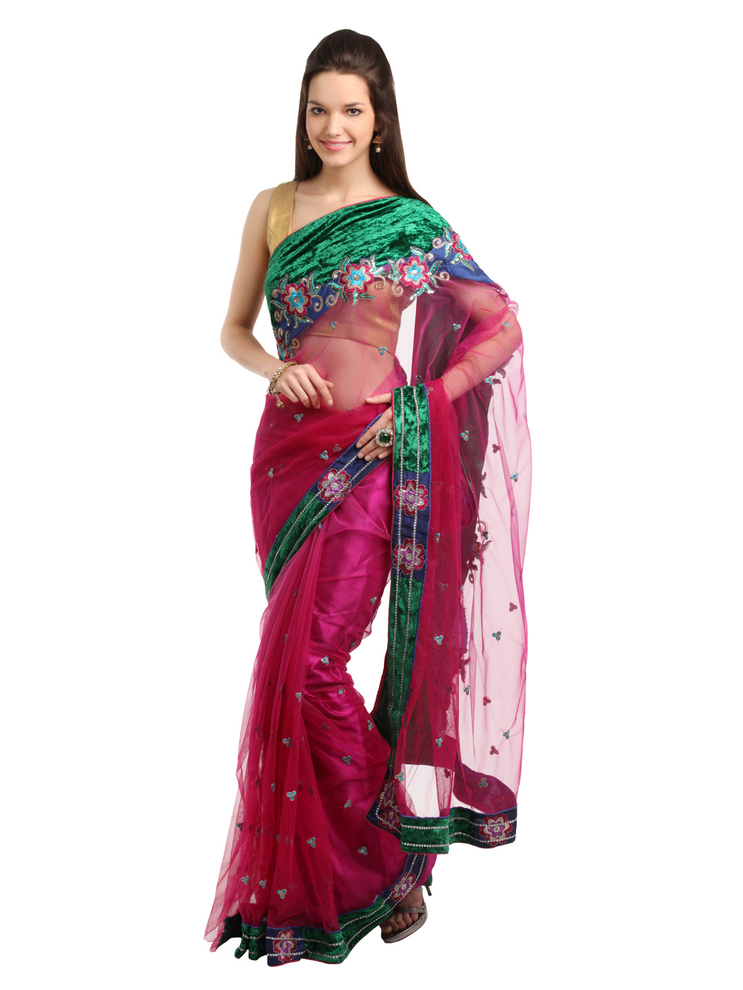 pink indian dresses