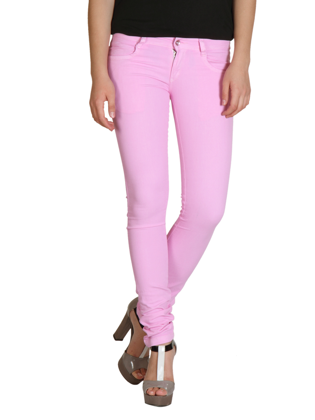 jeans pink