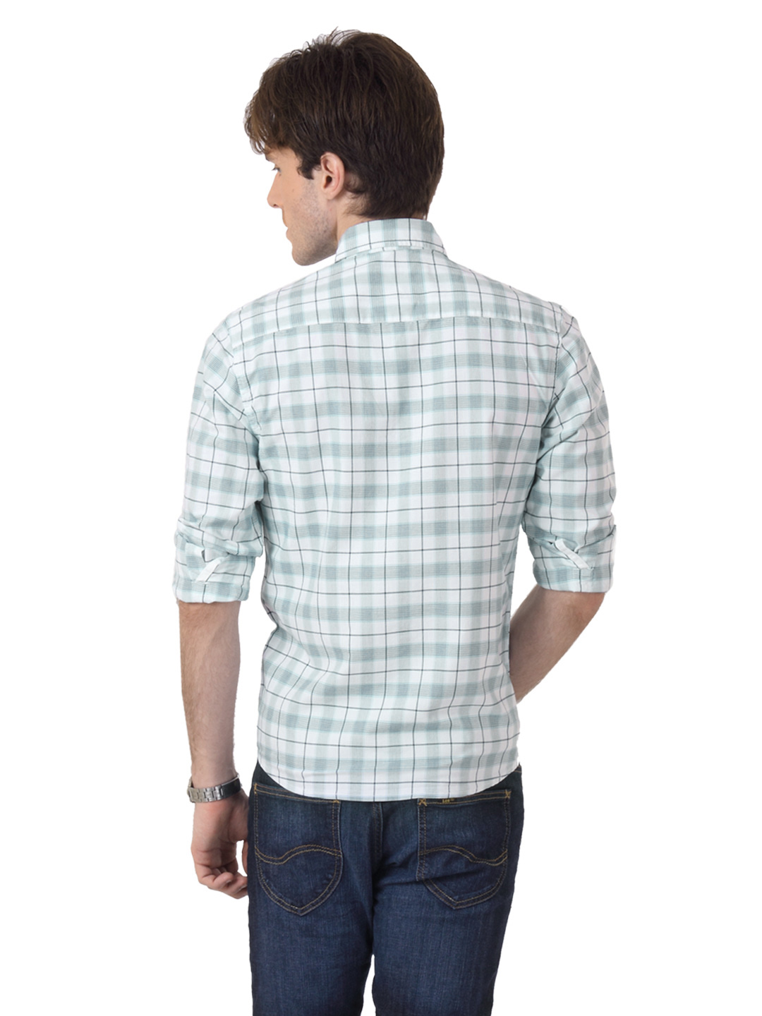 lee check shirt