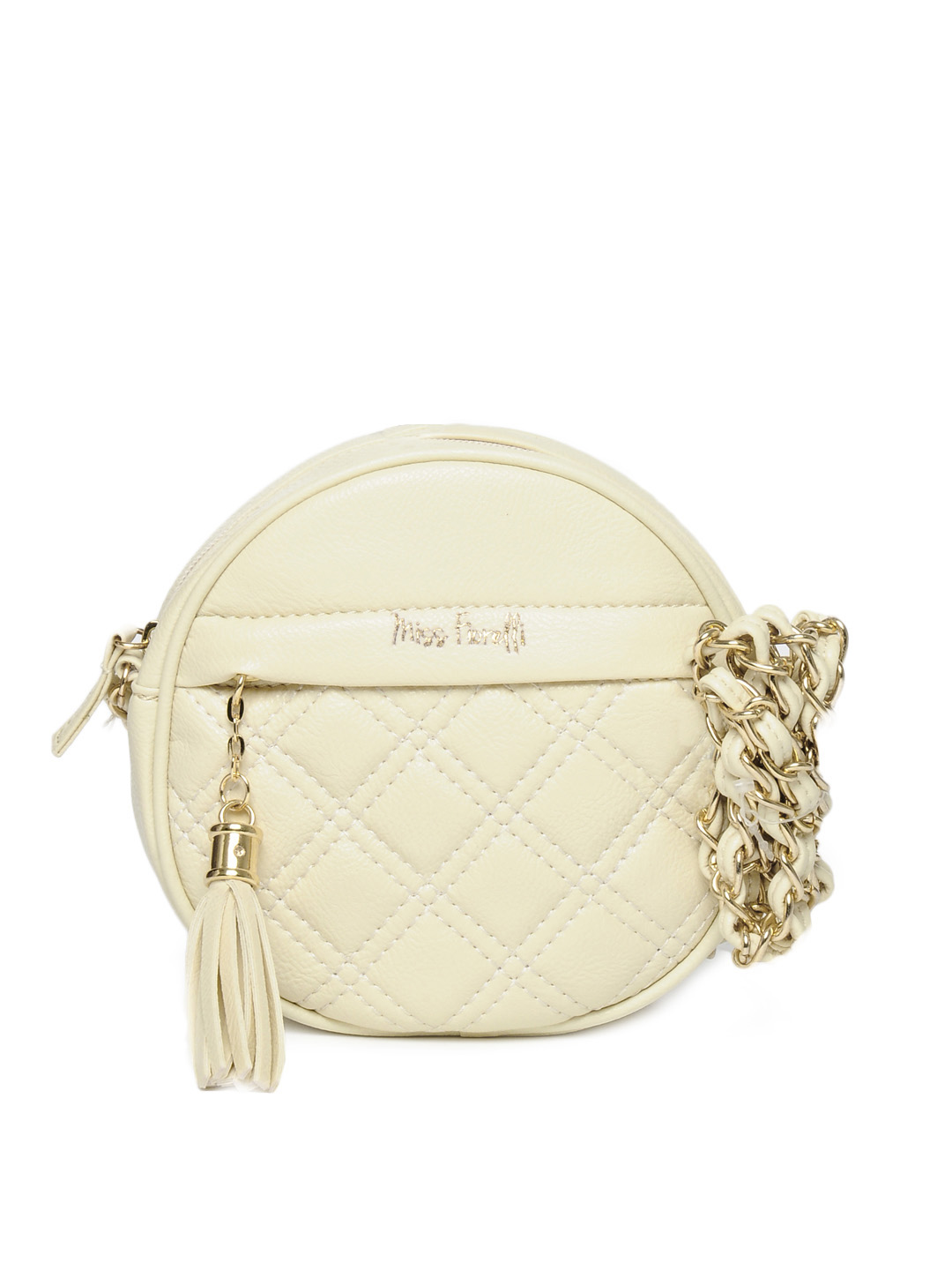 cream handbag