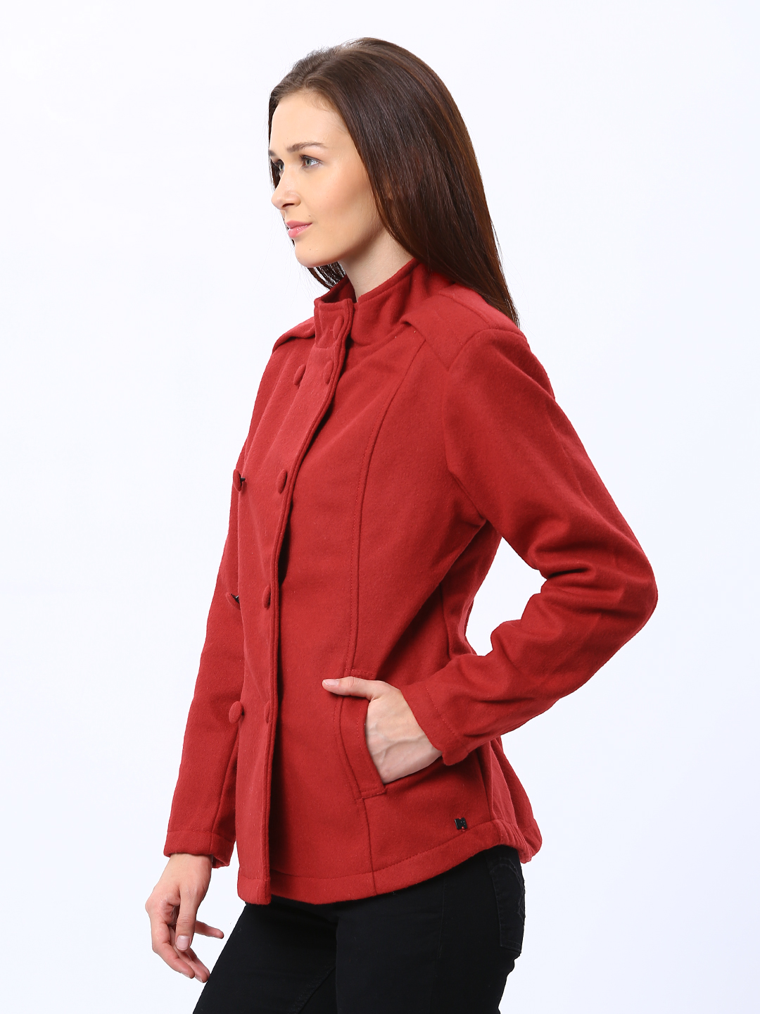 Buy Numero Uno Women Red Coat 1410174 for women online in india on