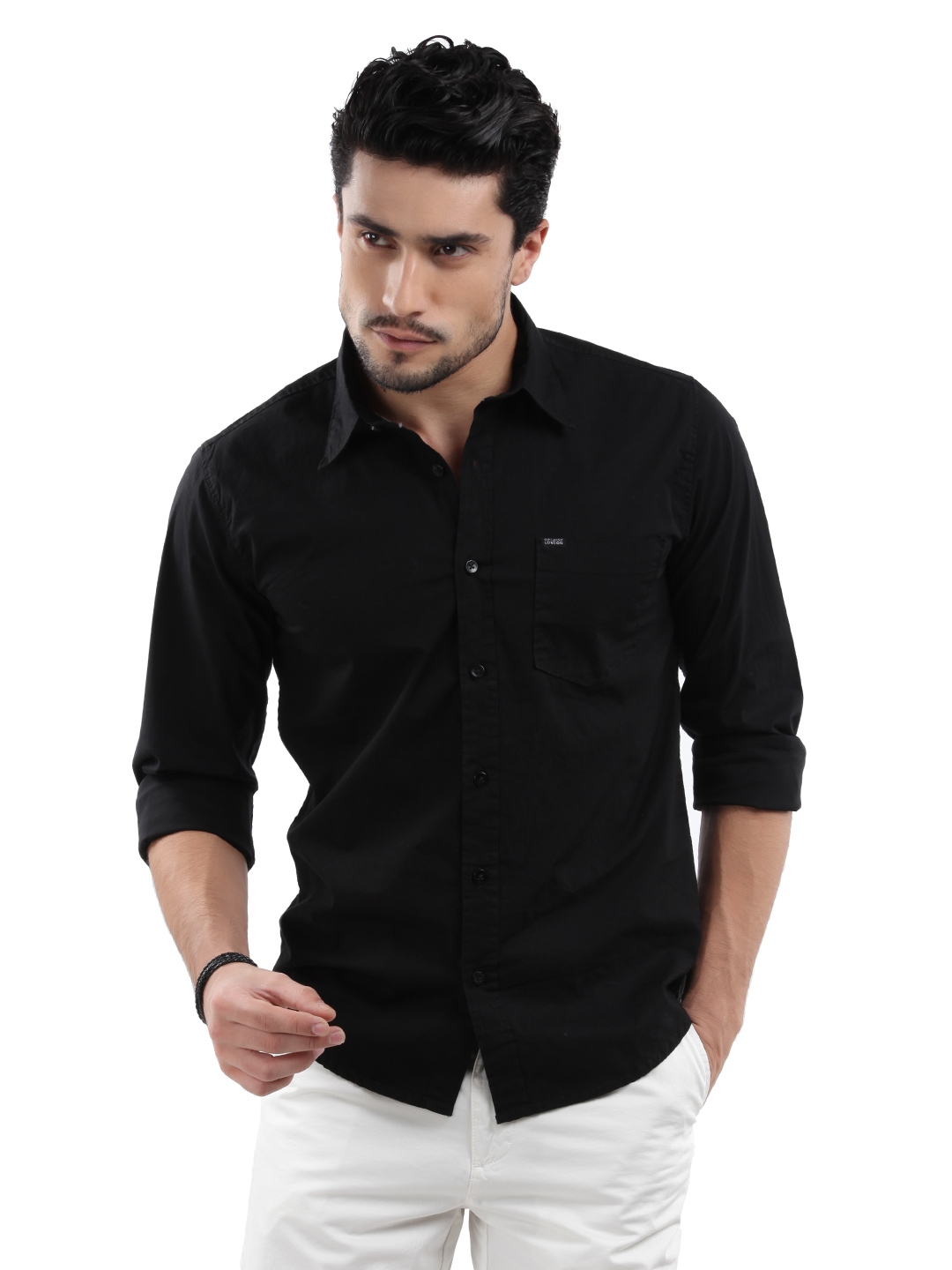 Buy Pepe Jeans Men Busker Black Shirt - Shirts for Men | Myntra