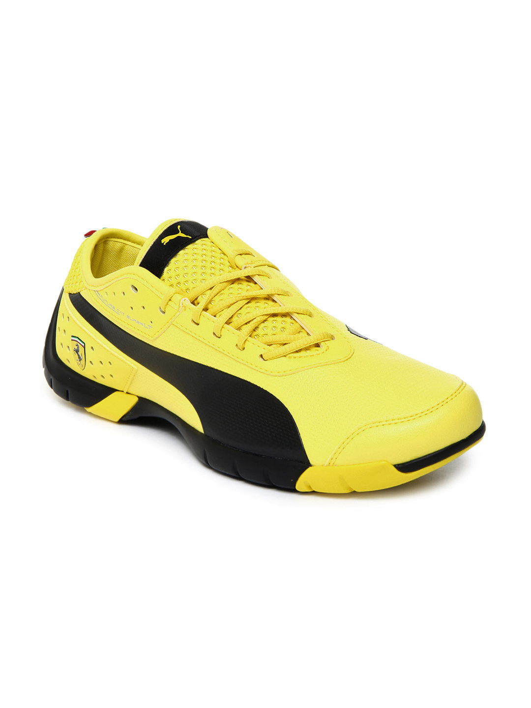 puma yellow ferrari shoes