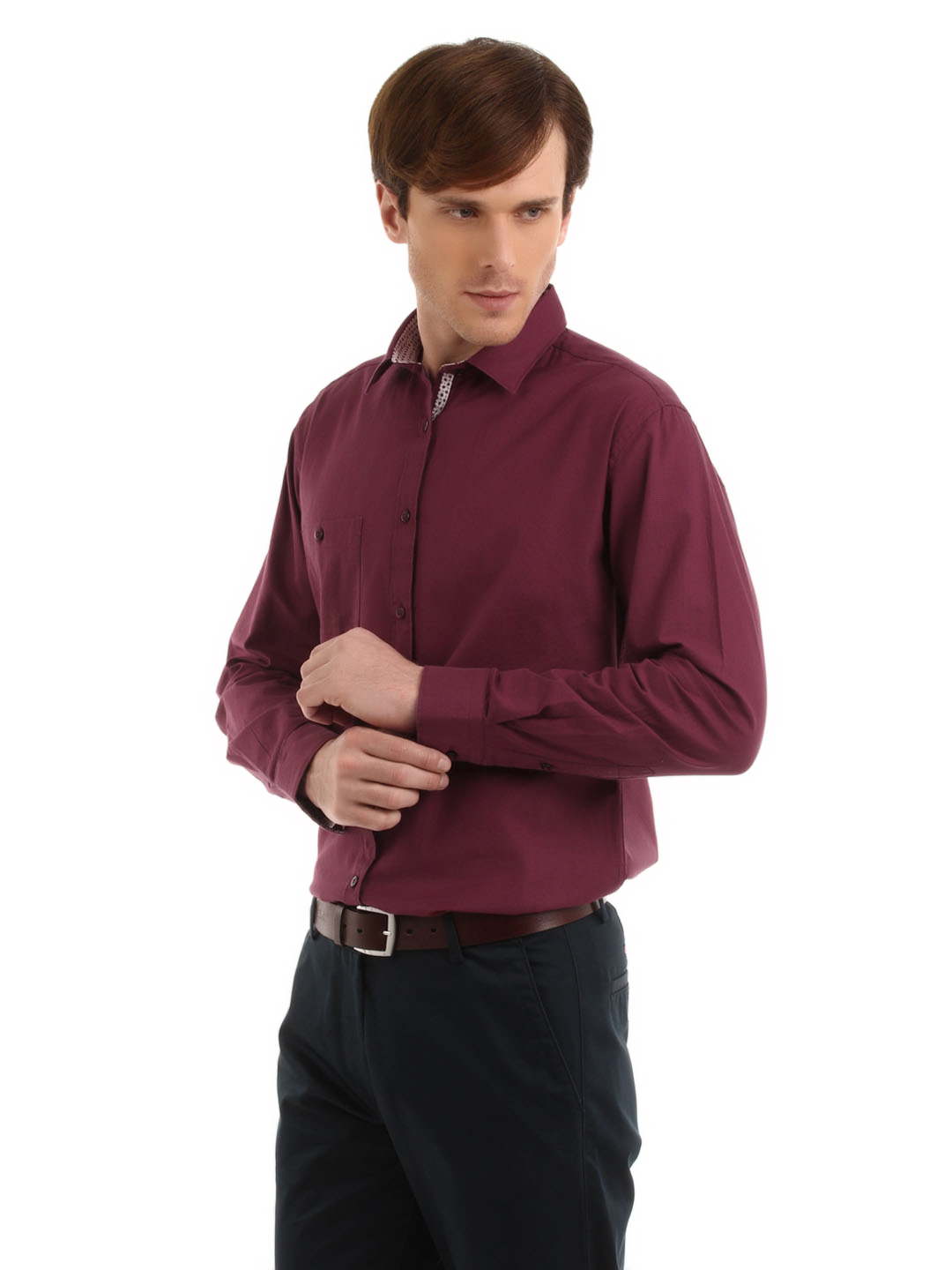 Maroon Shirt